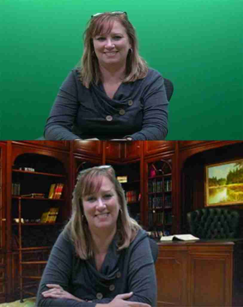 Green Screen Example Photo The Workplace HUB